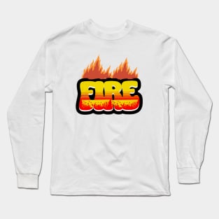 Fire Long Sleeve T-Shirt